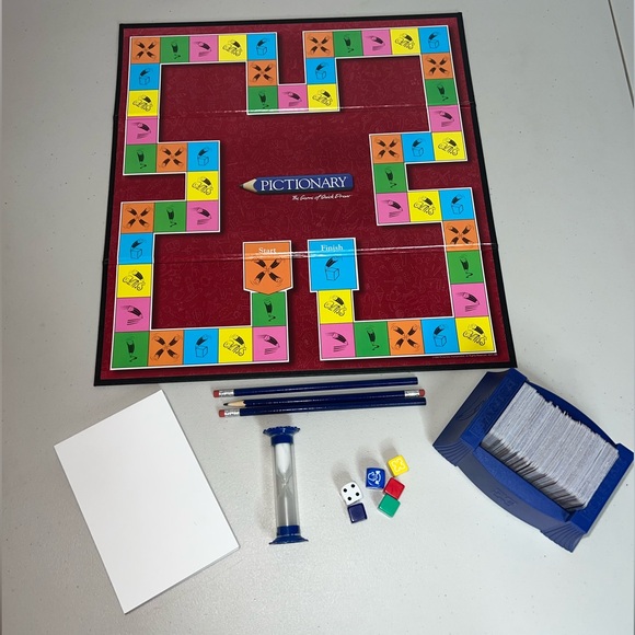 Vintage 1993 Pictionary Board Game - Picture 2 of 3